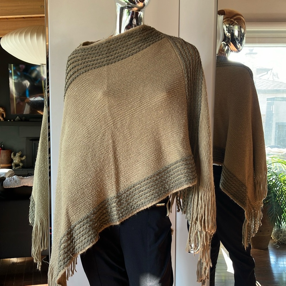 Fringe poncho from Bellissima